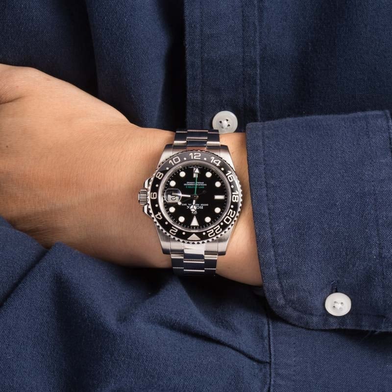 Rolex Black GMT-Master II Ceramic Bezel 116710