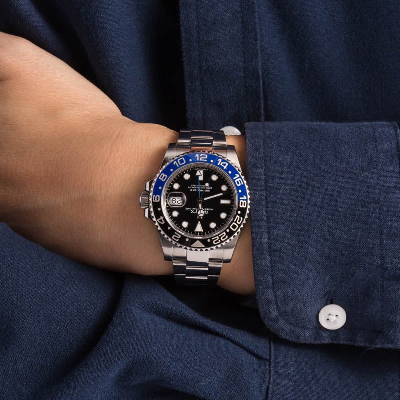 Rolex Blue GMT-Master II "Batman" 116710