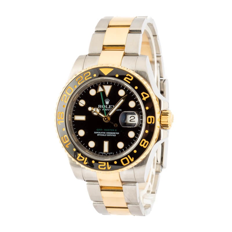 Rolex GMT-Master II Ref 116713 Steel & 18k Gold