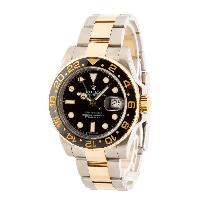 Rolex GMT Master II Ref 116713 Steel & Gold