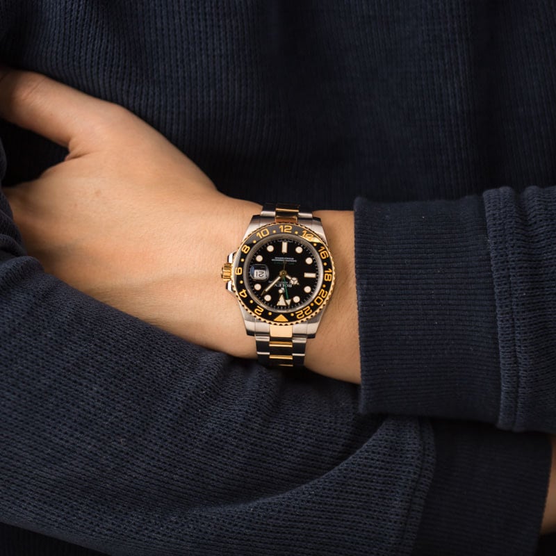 Rolex GMT-Master II Ref 116713 Steel & 18k Gold