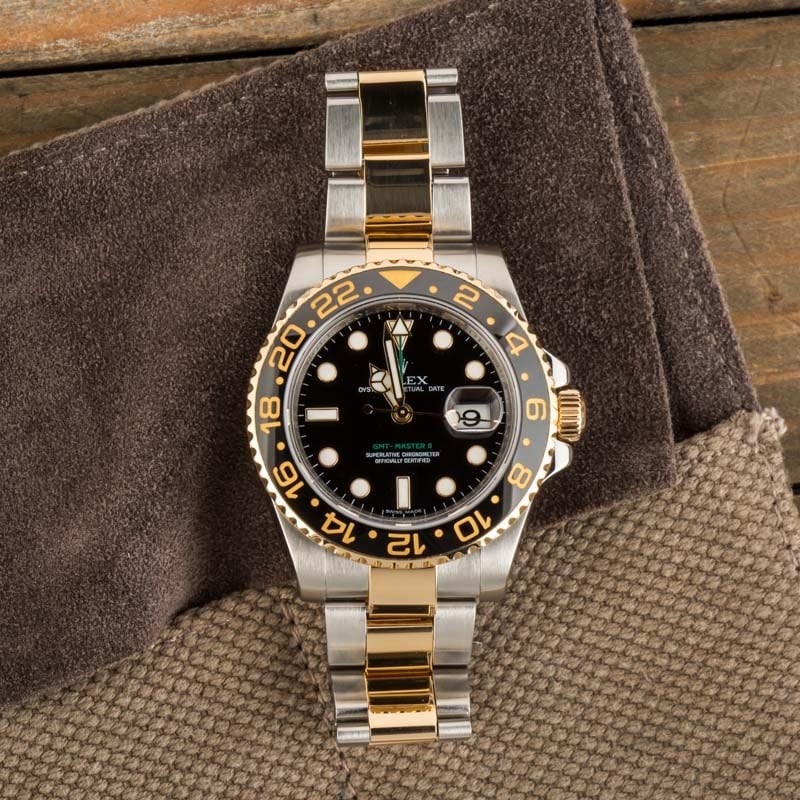 Rolex GMT-Master II Ref 116713 Steel & 18k Gold