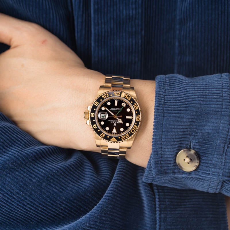 Rolex GMT-Master II Ref 116718 Black Dial