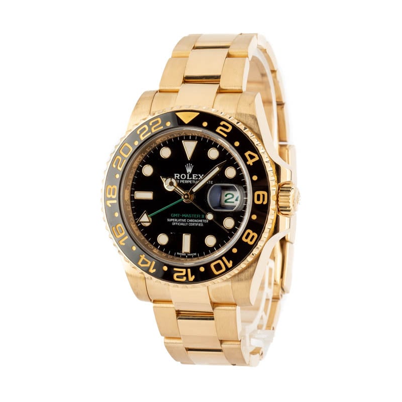 Rolex GMT-Master II Ref 116718 Black Dial