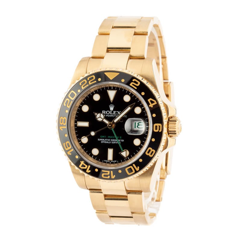 Rolex GMT-Master II Ref 116718 Black Dial