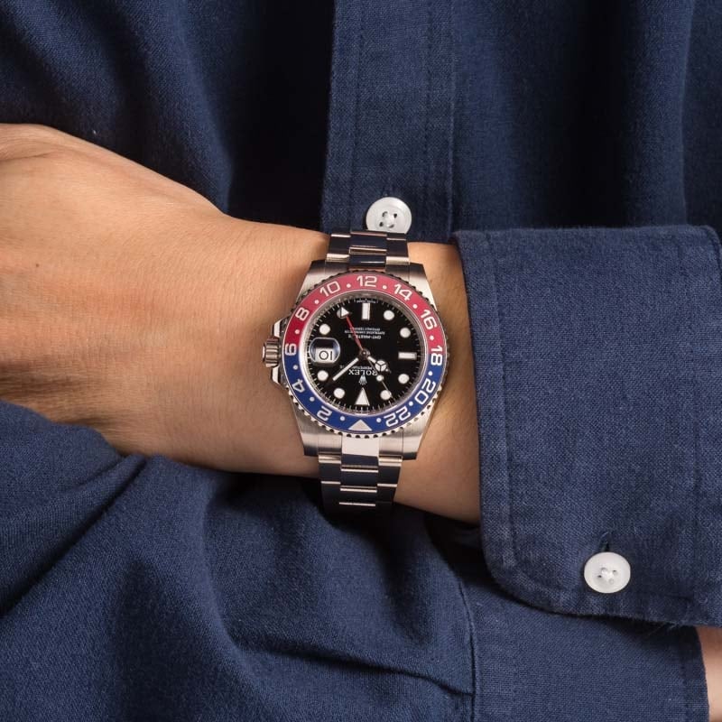 Rolex GMT- Master II Ref 116719 White Gold Oyster Pepsi