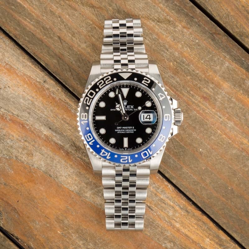 Rolex GMT-Master II Ref 126710 Batgirl Jubilee