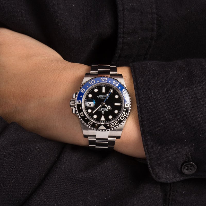 Rolex GMT-Master II Ref 126710 Batman