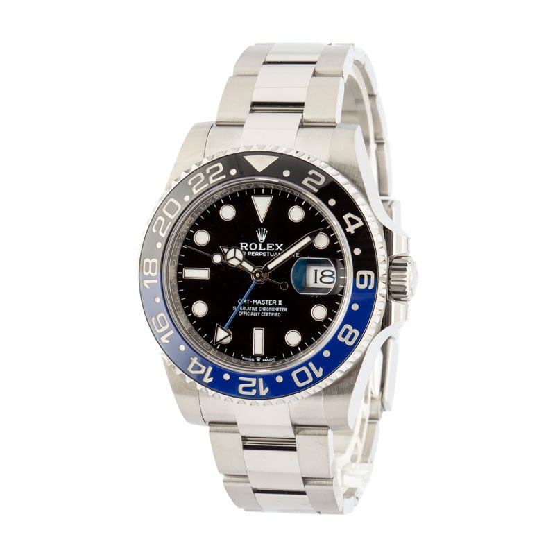 Rolex GMT-Master II Ref 126710 Batman