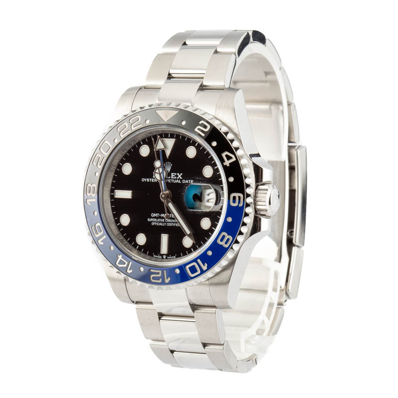 Rolex GMT-Master II Ref 126710 Batman Oyster