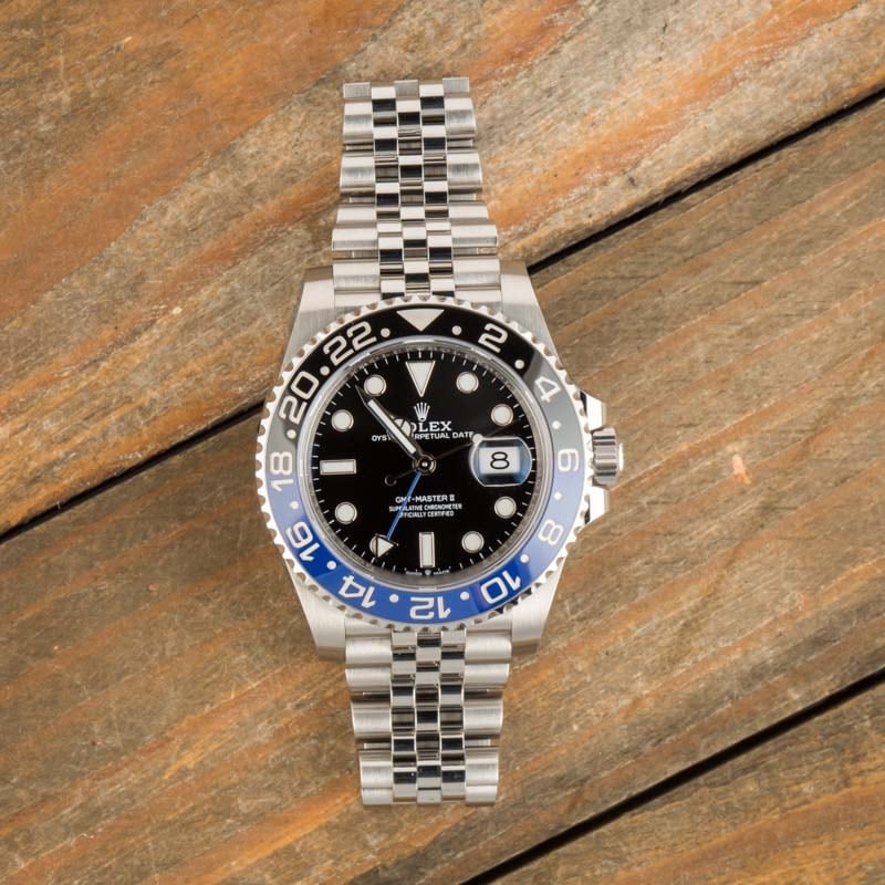 Rolex GMT-Master II Ref 126710 Jubilee Bracelet