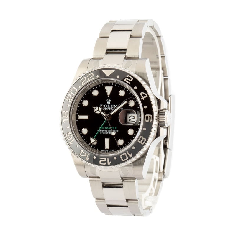 Rolex GMT-Master II ref 126710GRNR Stainless Steel Oyster