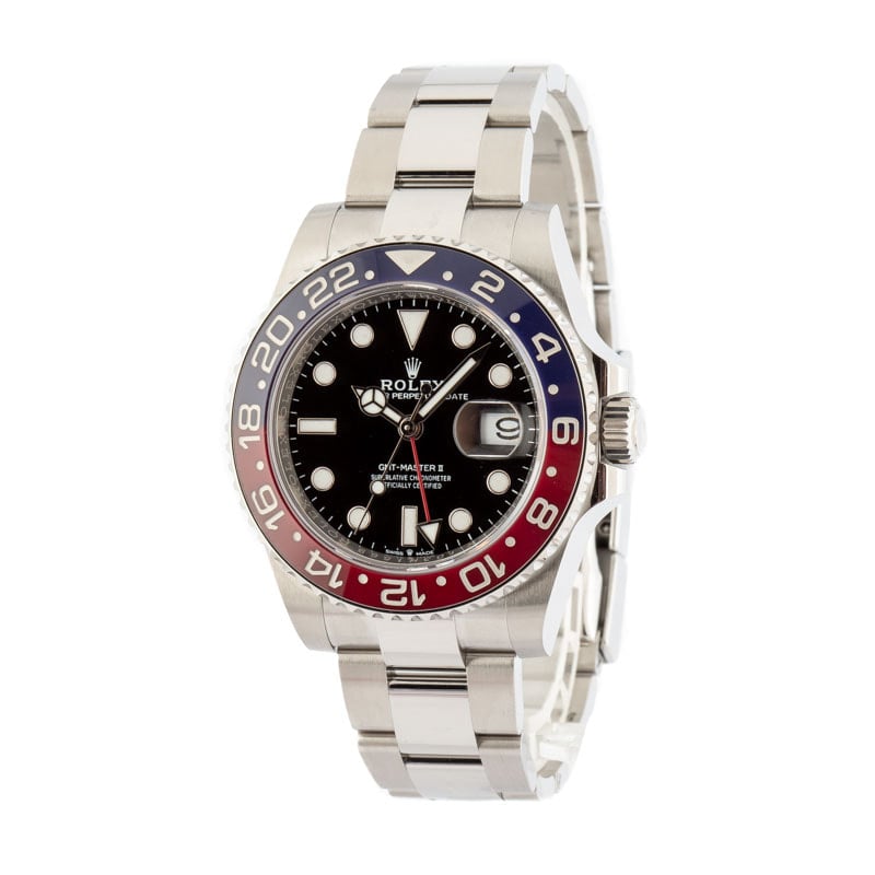 Rolex GMT-Master II Ref 126710 Stainless Steel Pepsi