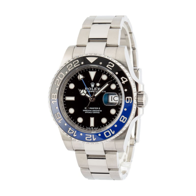 Rolex GMT-Master II Ref 126710BLNR Batman