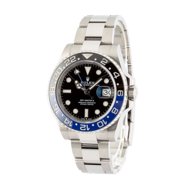 Rolex GMT-Master II Ref 126710 Batman Oyster