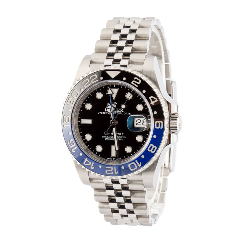 Pre-owned Rolex GMT-Master II Ref 126710 Batgirl Jubilee