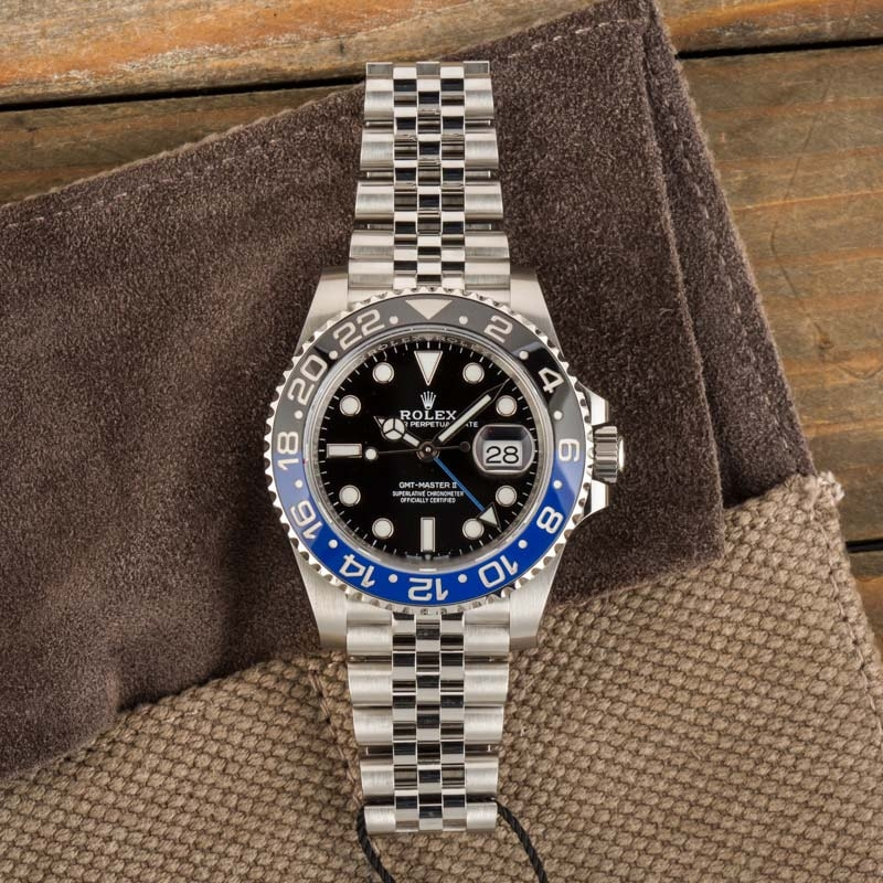 Rolex GMT-Master II Ref 126710 Jubilee Bracelet