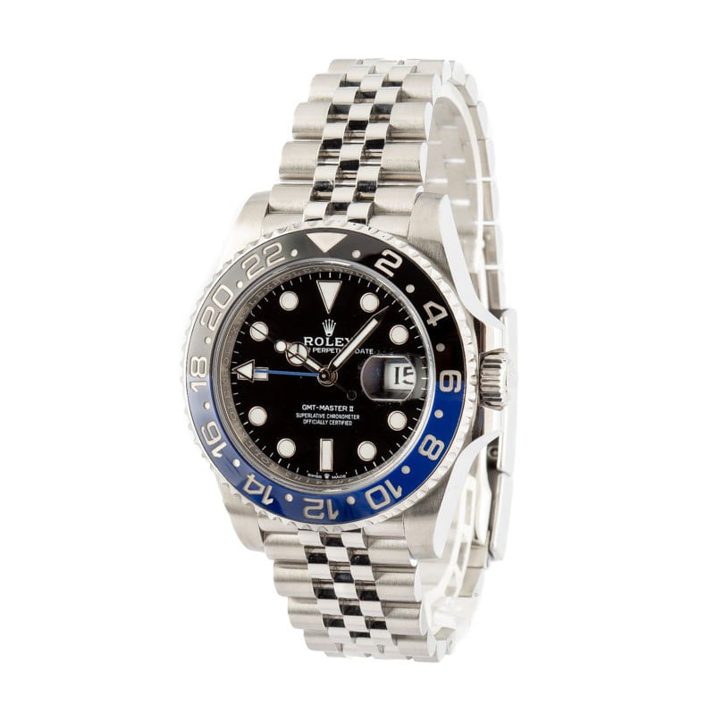 Pre-owned Rolex GMT-Master II Ref 126710 Batgirl Jubilee