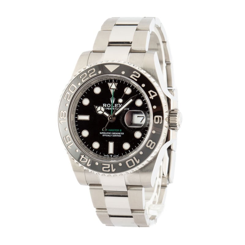 Rolex GMT-Master II ref 126710GRNR Stainless Steel