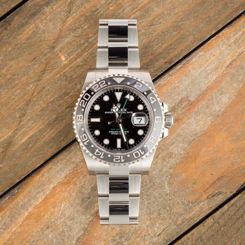 Rolex GMT-Master II ref 126710GRNR Stainless Steel