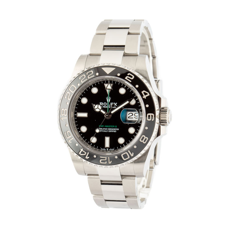 Rolex GMT-Master II ref 126710GRNR Stainless Steel