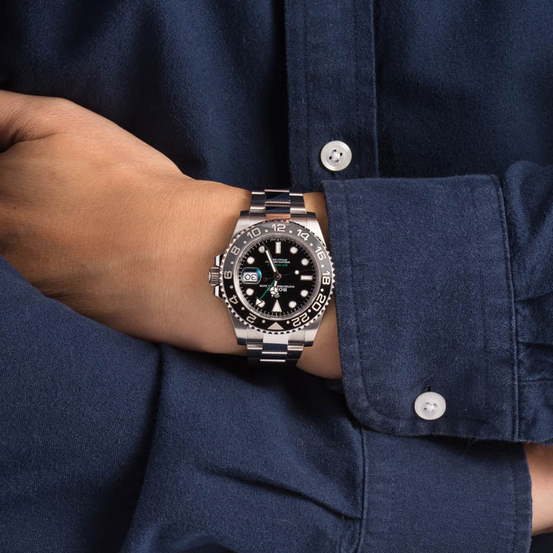 Rolex GMT-Master II ref 126710GRNR Stainless Steel