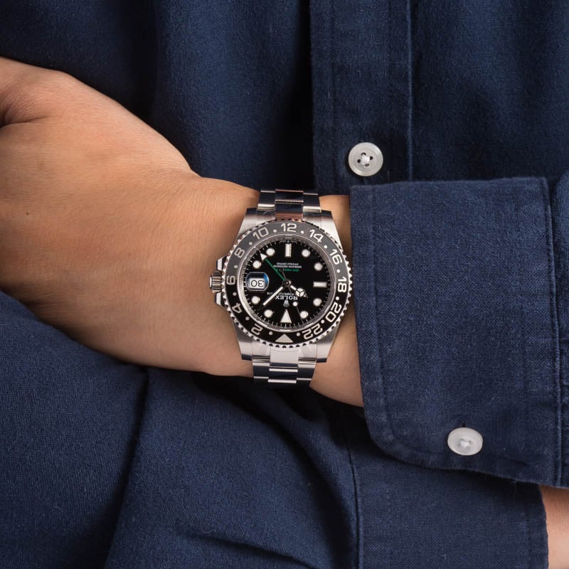 Rolex GMT-Master II ref 126710GRNR Oyster