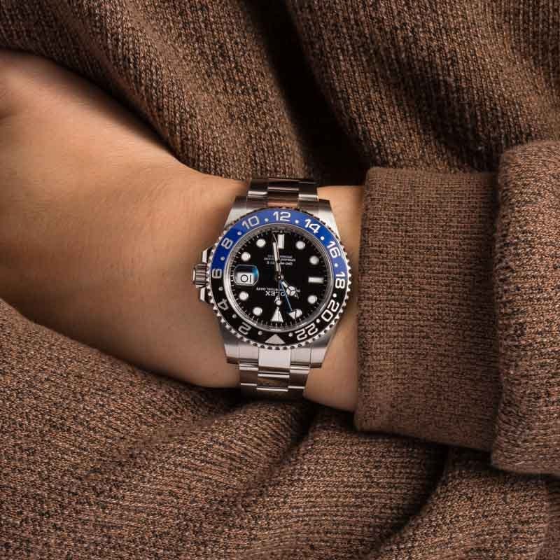 Rolex GMT-Master II Ref 126710BLNR Batman