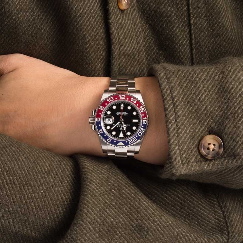 Rolex GMT-Master II Ref 126710 Stainless Steel Pepsi