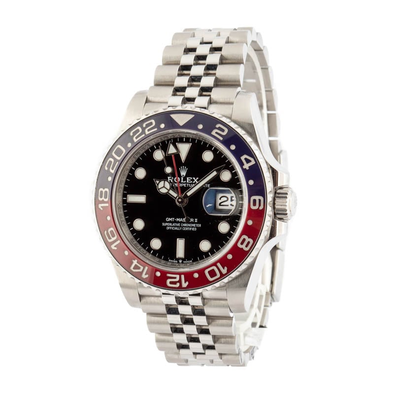 Rolex GMT-Master II Ref 126710 Pepsi Jubilee