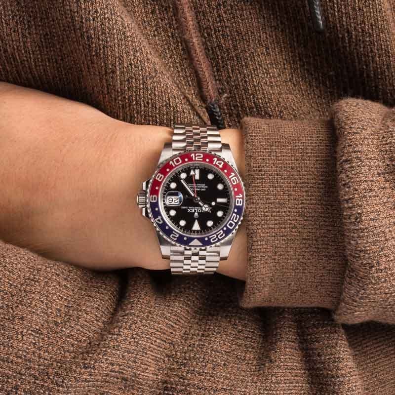 Rolex GMT-Master II Ref 126710 Pepsi Jubilee