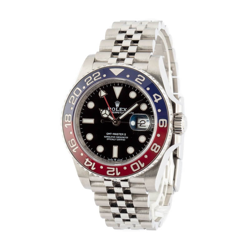 Pre-Owned Rolex GMT-Master II 'Pepsi' 126710 Jubilee Bracelet