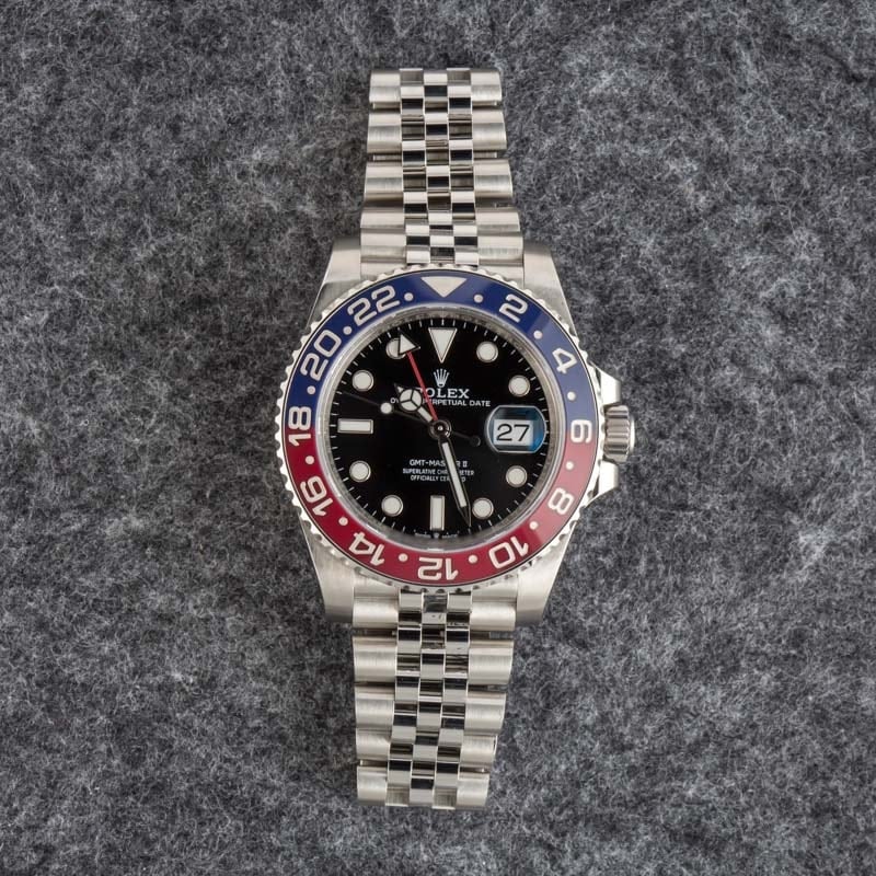 Pre-Owned Rolex GMT-Master II 'Pepsi' 126710 Jubilee Bracelet