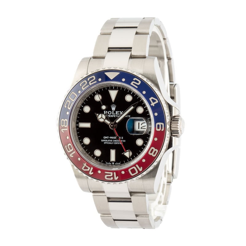 Rolex GMT-Master II Ref 126710 Red & Blue Pepsi