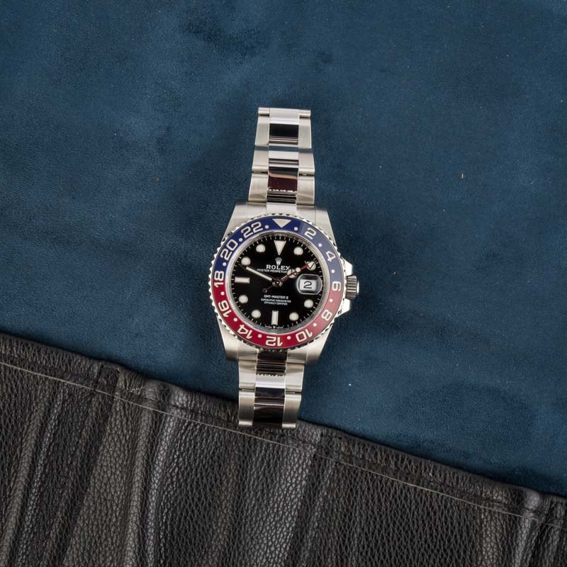 Buy Used Rolex GMT Master II 126710 Bob s Watches Sku 163200