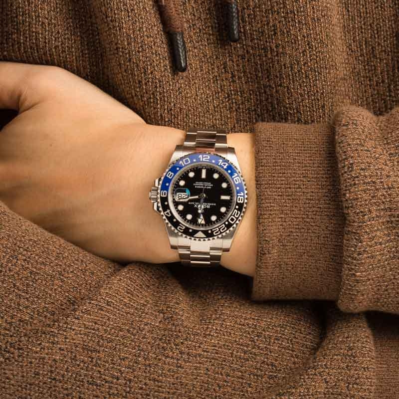 Rolex GMT-Master II Ref 126710 Batman Oyster