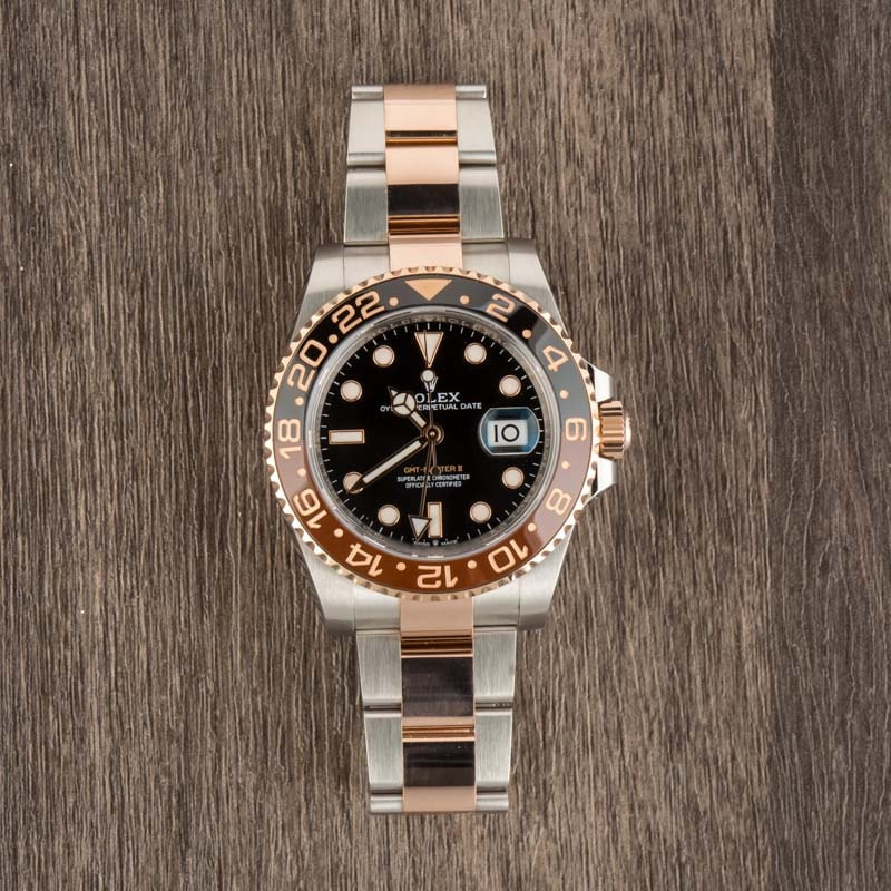 Pre-Owned Rolex GMT-Master II 'Root Beer' 126711