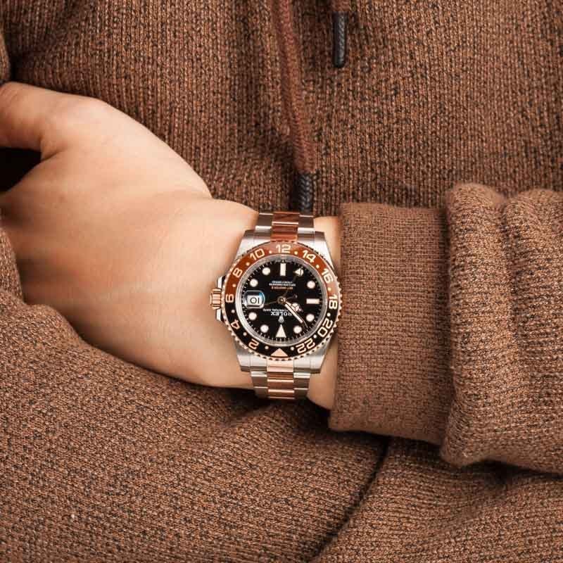 Pre-Owned Rolex GMT-Master II Ref 126711 Two Tone Everose