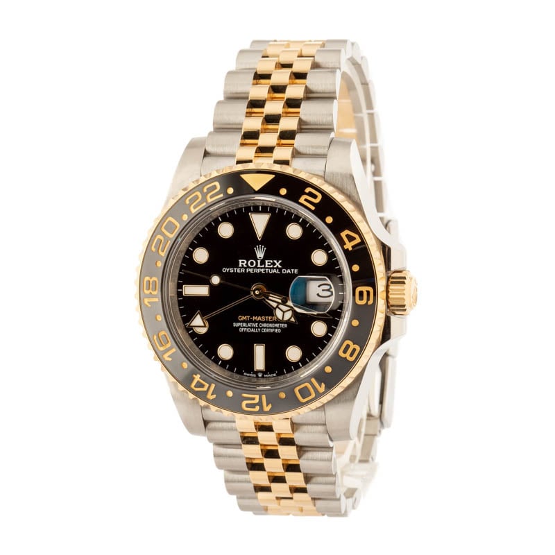 Rolex GMT-Master II Ref 126713GRNR Stainless Steel & 18k Yellow Gold