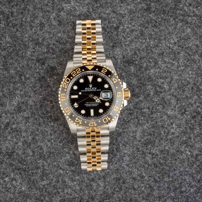 Rolex GMT-Master II Ref 126713GRNR Stainless Steel & 18k Yellow Gold