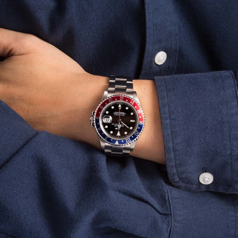 Rolex GMT-Master II Ref 16710 Black