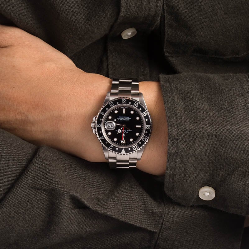 Rolex GMT-Master II Ref 16710 Stainless Steel Oyster