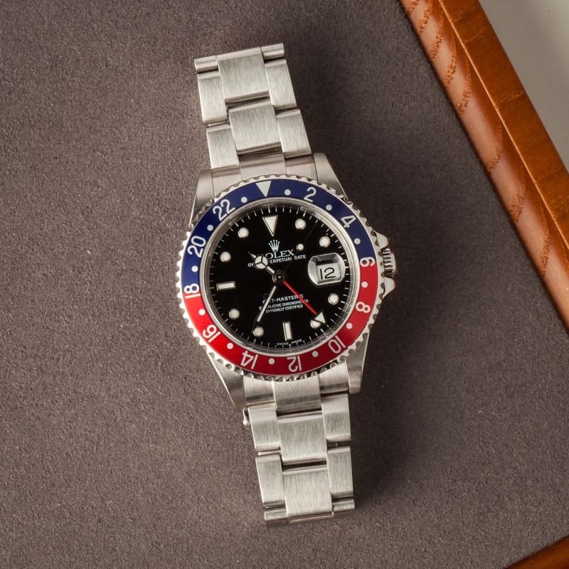 Rolex GMT-Master II Ref 16710 Black