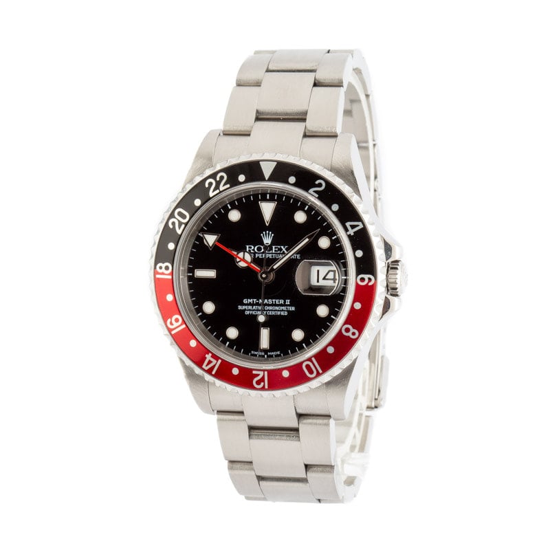 Rolex GMT Master II 16710T Black & Red Bezel