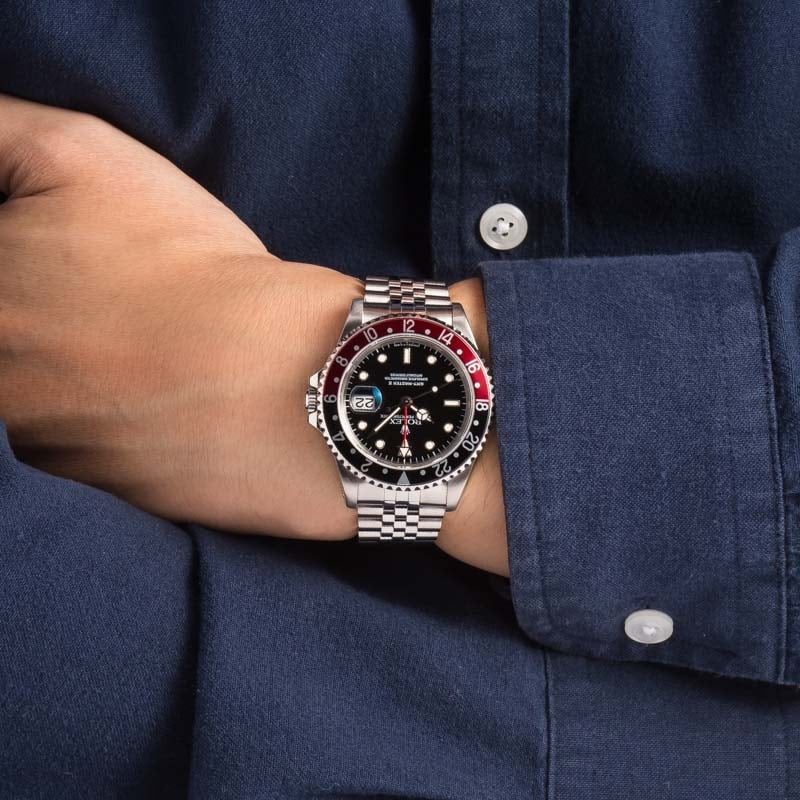 Rolex GMT Master II Ref. 16710 Coke Bezel