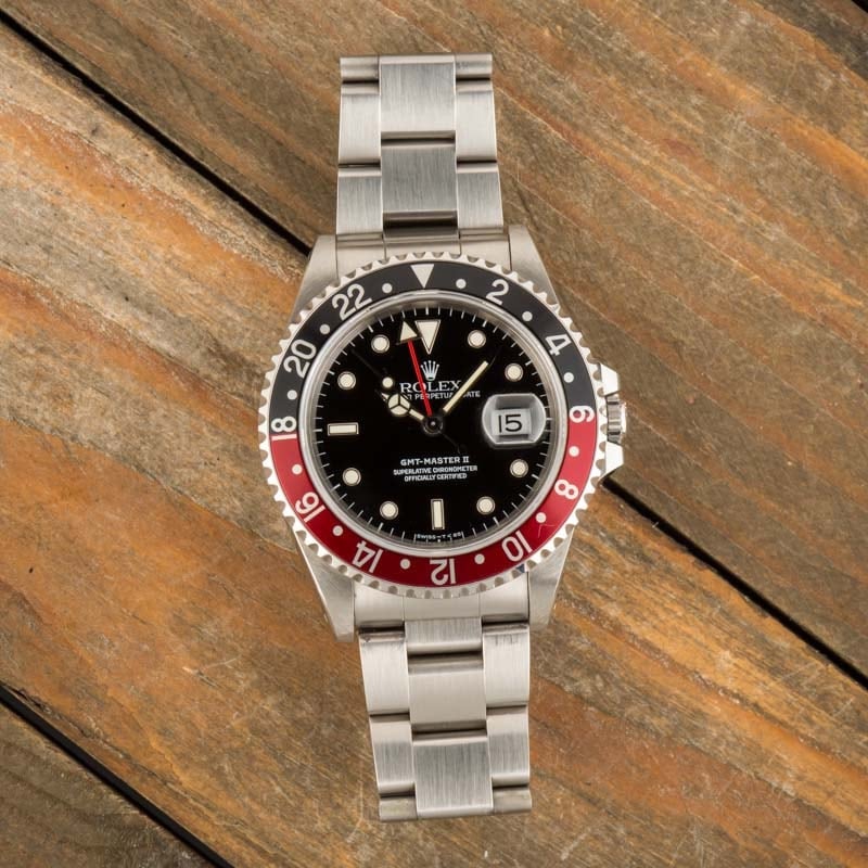 Rolex "Coke" GMT Master 16710