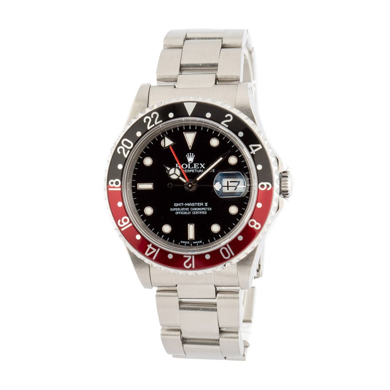 Rolex GMT-Master II ref 16710 Stainless Steel Coke