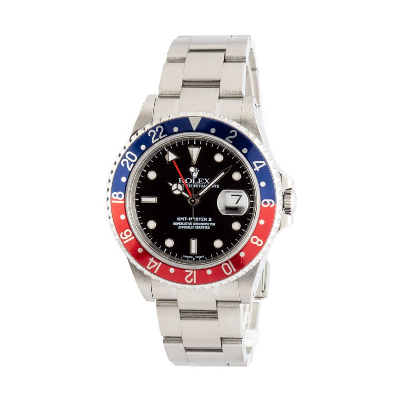 Rolex GMT-Master II Ref 16710 Black