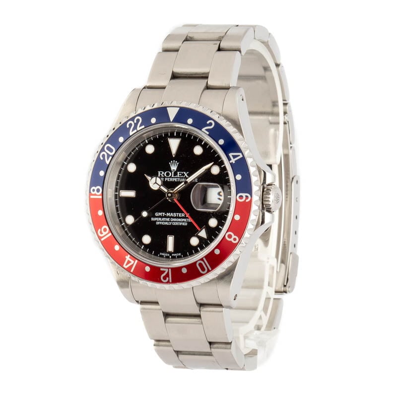 Rolex GMT Master II 16710 Black Dial