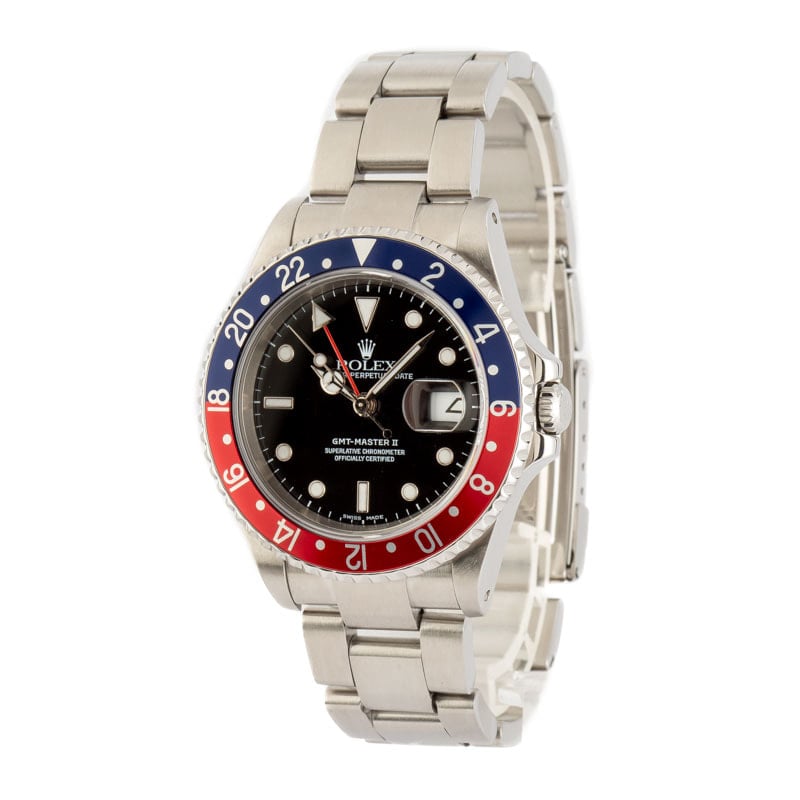 Rolex GMT-Master II 16710 'Pepsi' Bezel Insert